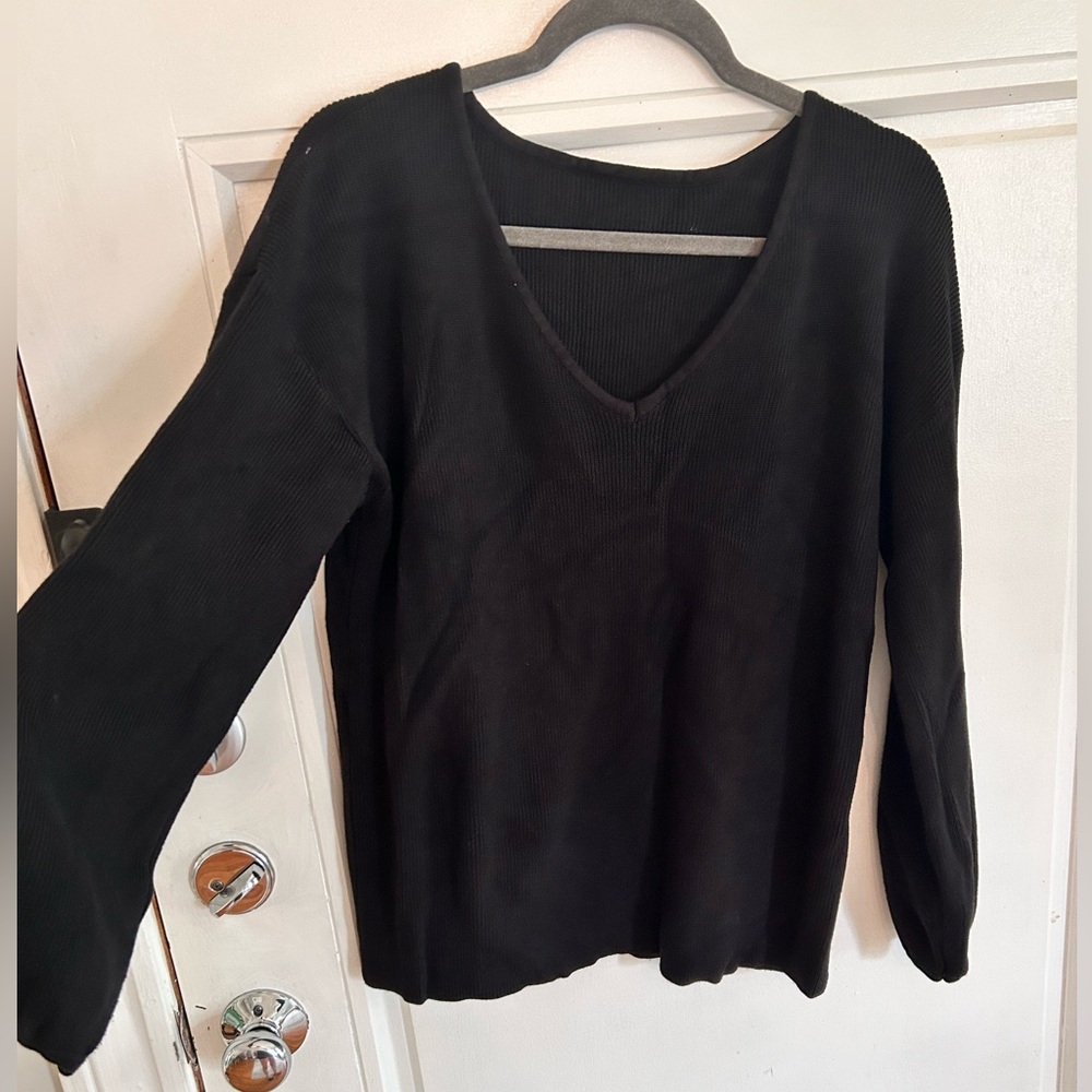 Super soft v neck sweater